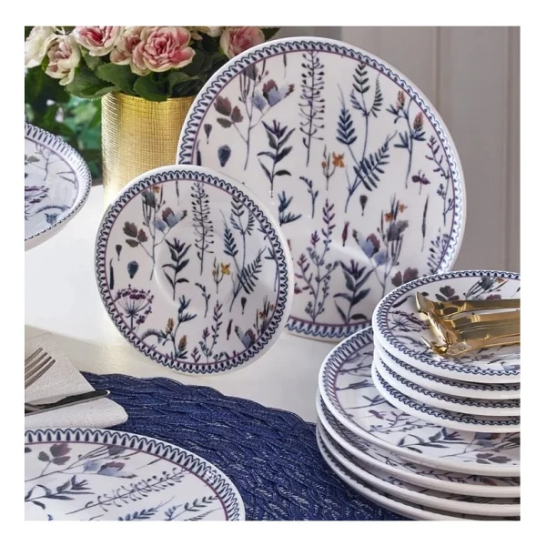 Fecra Palm 19 Parça Pasta Takımı - Görsel 3