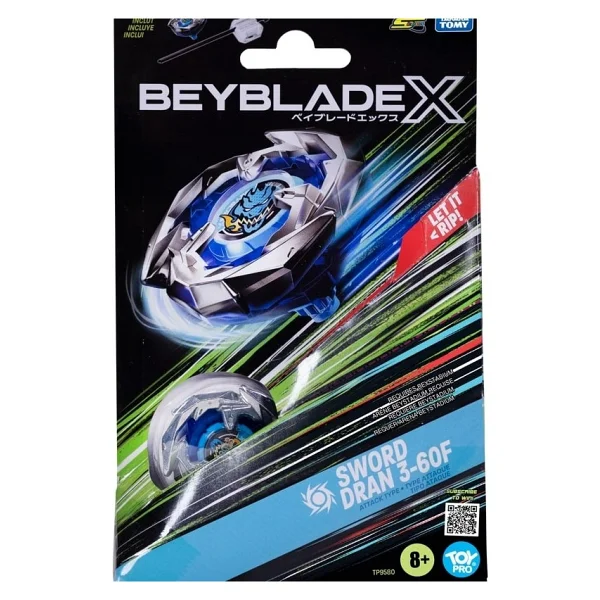 Takara Tomy Beyblade ve Fırlatıcı x Sword Dran 3-60F Başlangıç Seti Metal Yapı ile Çocuklar İçin Eğlenceli Spor Oyuncağı - Mavi - Görsel 2