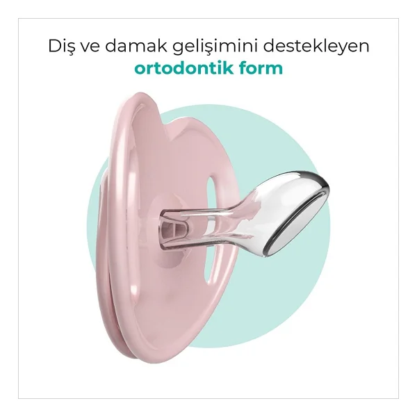 Mamajoo Sterilizasyon & Saklama Kutulu Desenli 2'li 6 Ay+ Silikon Emzik - Görsel 5