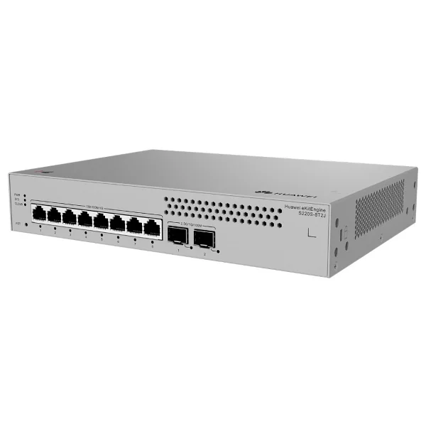 Huawei Ekit S220S-8T2J 8 Port 10/100/1000 2 X 2.5GE SFP L2 Cloude Yönetilebilir Rack Mount Switch - Görsel 7