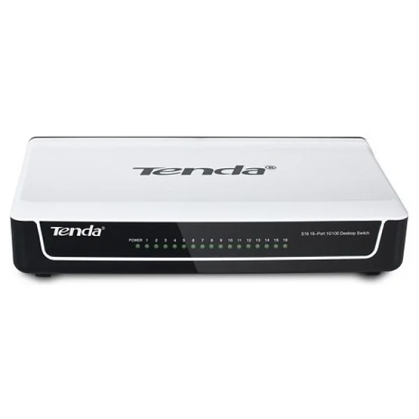 Tenda S16 16 Port 10/100 Yonetilemez Desktop Switch - Görsel 7
