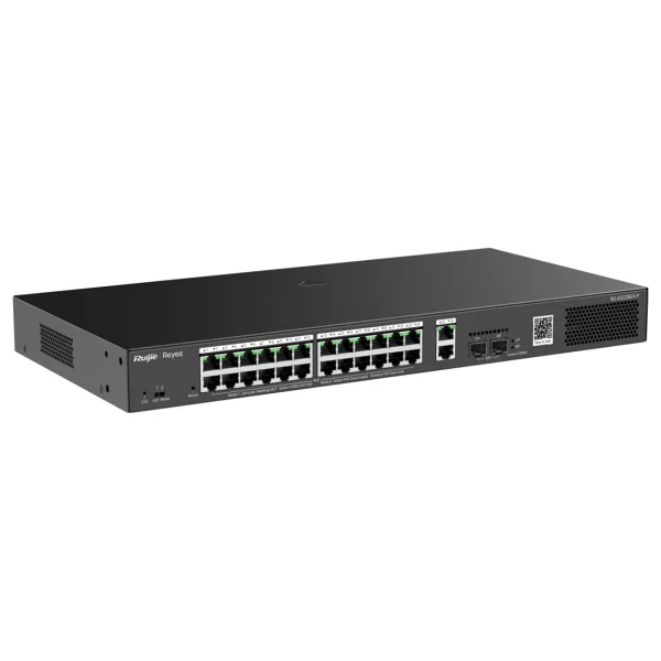 Ruijie Reyee RG-ES228GS-P 28 Port 10/100/1000 Mbps Gigabit PoE Switch - Görsel 2