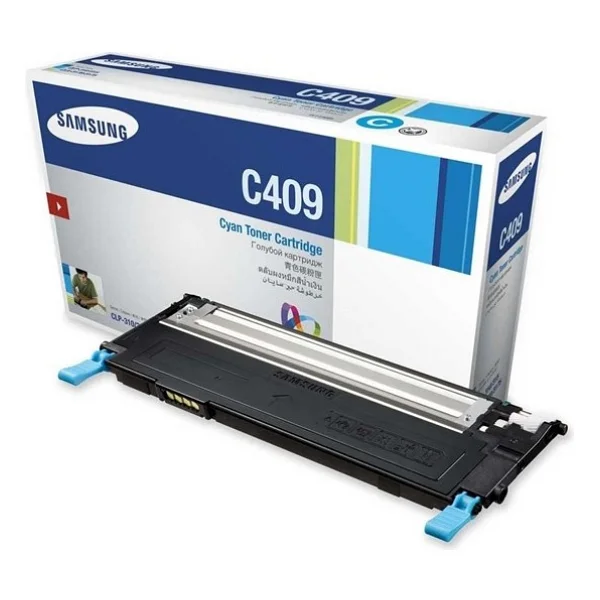 Samsung CLT-C409S Mavi Orjinal Toner - Görsel 2