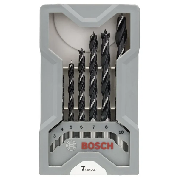 Bosch X-Line Mini 7 Parça Ahşap Matkap Ucu Seti - Görsel 3