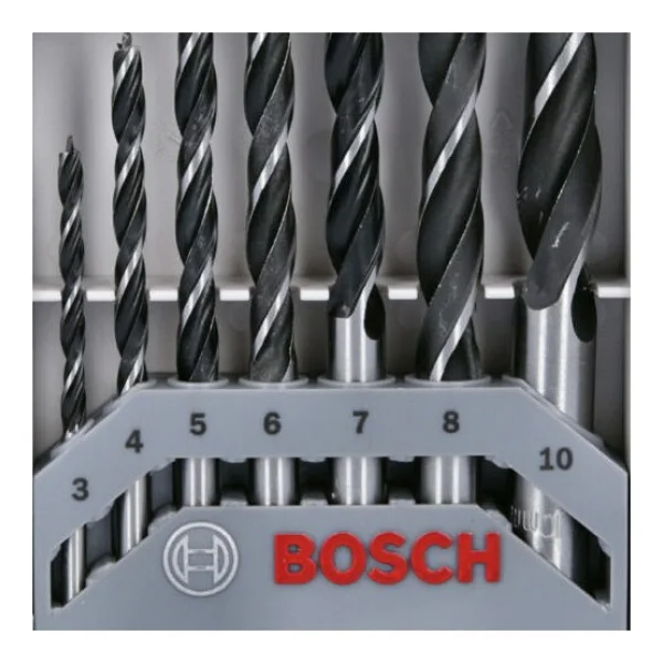 Bosch X-Line Mini 7 Parça Ahşap Matkap Ucu Seti - Görsel 5