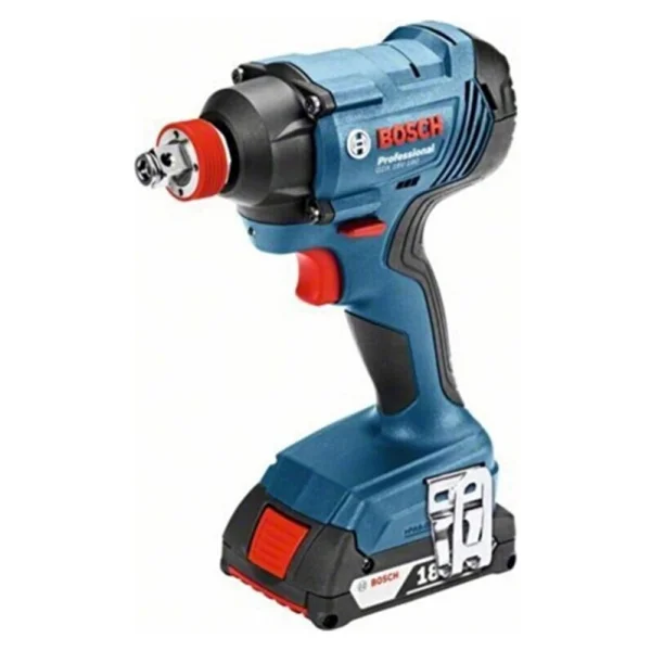 Bosch GSR 180-LI Matkap + GDX 180-LI Somun Sıkma Makinesi + 2x2 Ah Akülü Set - Görsel 2