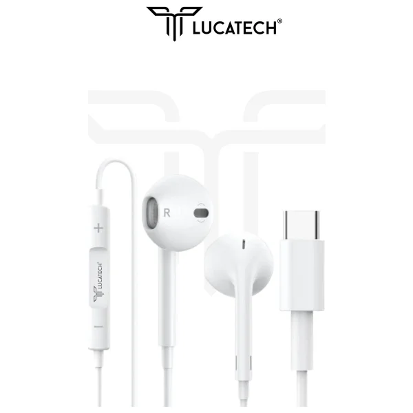 Samsung S25 / S25 Plus / S25 Ultra Uyumlu Tak Çalıştır Type-C Kulaklık - Beyaz - Görsel 2