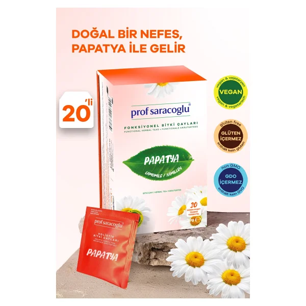 Prof Saracoğlu Papatya Bitki Çayı 20'li - Görsel 7
