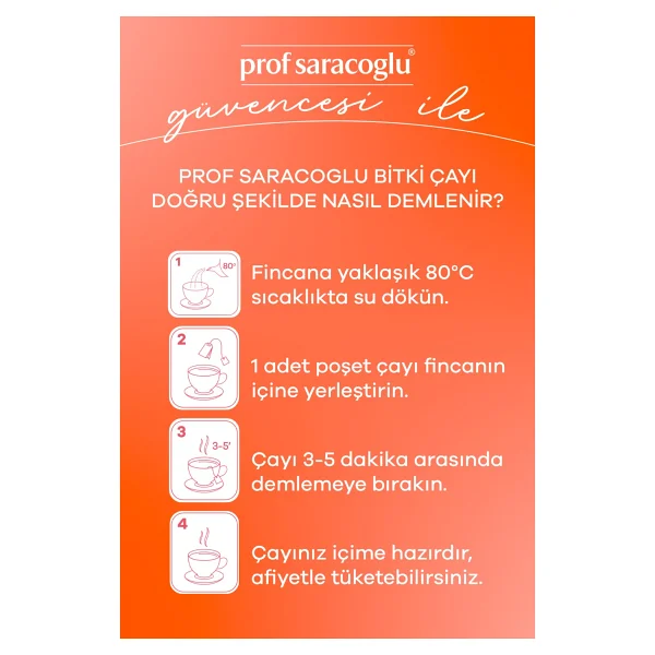 Prof Saracoğlu Papatya Bitki Çayı 20'li - Görsel 3