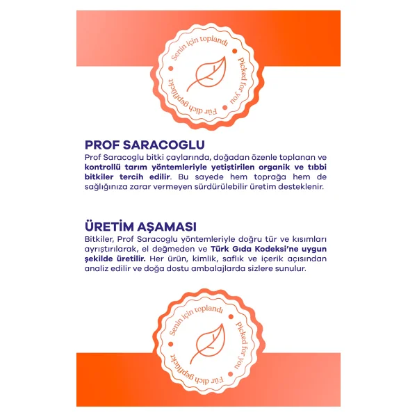 Prof Saracoğlu Papatya Bitki Çayı 20'li - Görsel 5