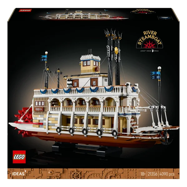Lego 21356 Ideas Buharlı Nehir Gemisi - Görsel 3