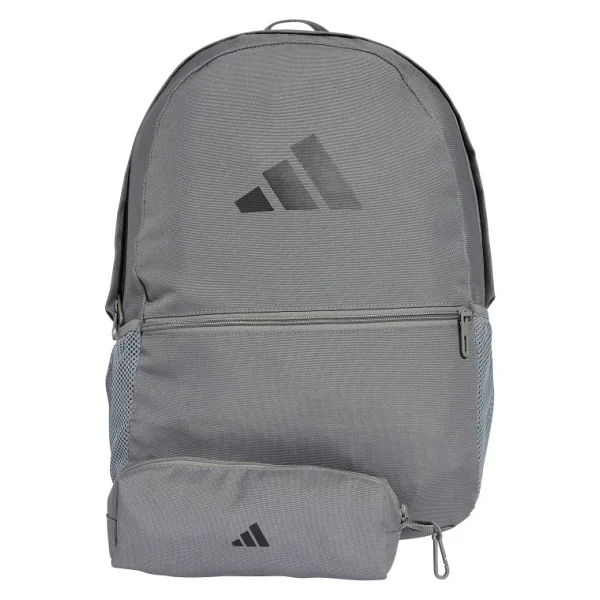 Adidas Classic JD3092 Gri Kalemlik + Okul Sırt Çantası - Görsel 2