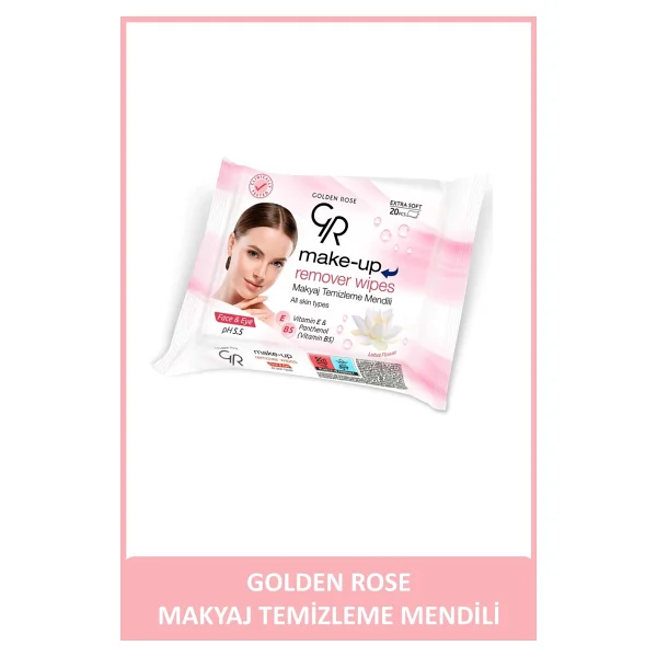 Golden Rose 25'li Makyaj Temizleme Mendili - Görsel 3