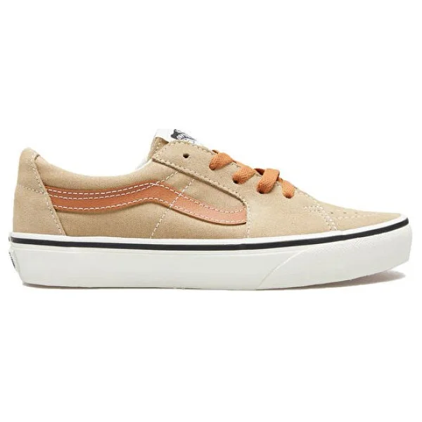 Vans SK8-Low VN0009QR4MG1 Bej Spor Ayakkabı - Görsel 6