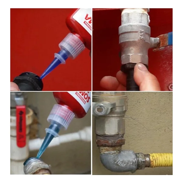 12 Adet Somafix 50 ml Civata Diş Sabitleyici Orta Mukavemetli Sökülebilir S043 - Görsel 2
