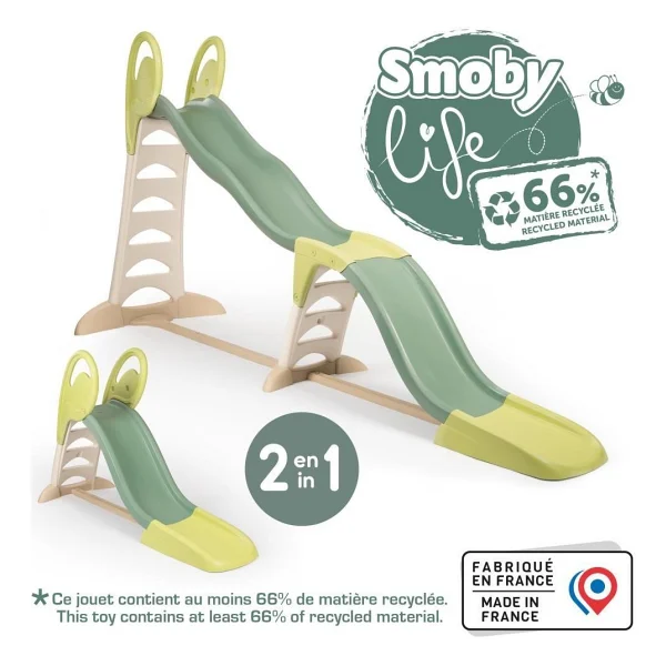 Smoby Life 2'si 1 Arada Mega Kaydırak 820201 - Görsel 3