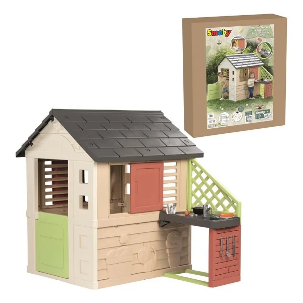 Smoby Life Doğa Oyun Evi ve Mutfağı 810739 - Görsel 3