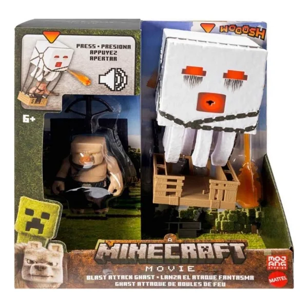 Minecraft Filmi Blast Attack Ghast Aksiyon Figürü JFB69 - Görsel 7