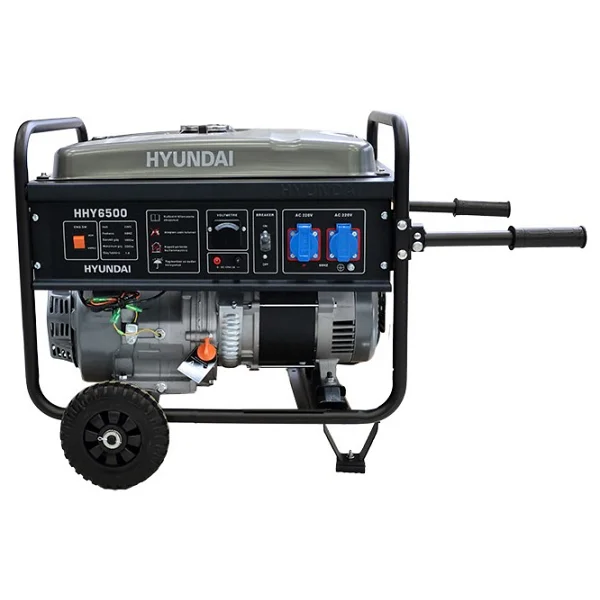 Hyundai HHY6500 6.8 kVA İpli Benzinli Jeneratör - Görsel 6