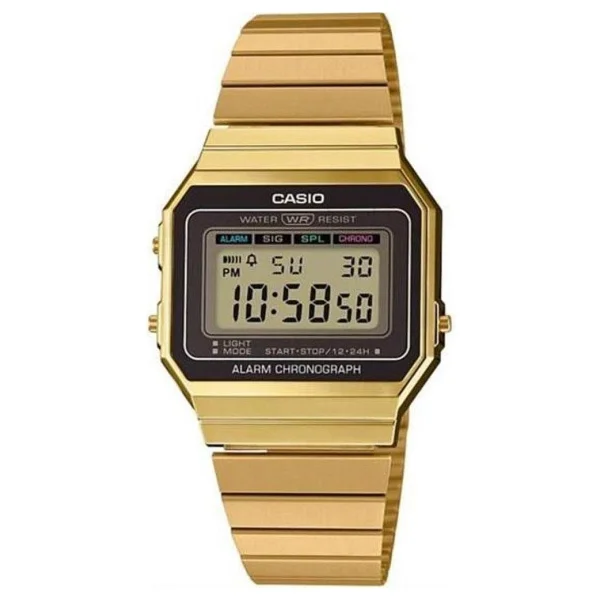 Casio Standart A700W Çelik Kordon Kol Saati - Görsel 7