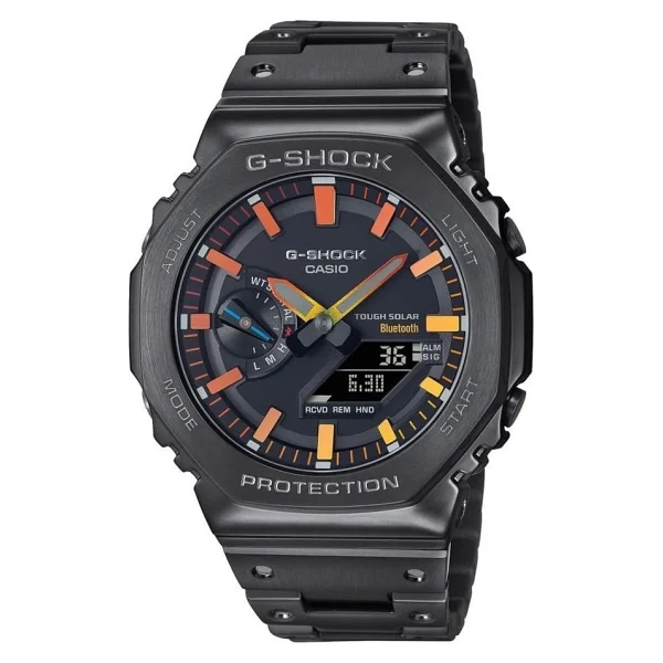 Casio G-Shock Full Metal GM-B2100BPC-1ADR Antrasit Erkek Kol Saati - Görsel 6