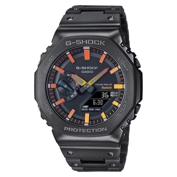Casio G-Shock Full Metal GM-B2100BPC-1ADR Antrasit Erkek Kol Saati - Görsel 3