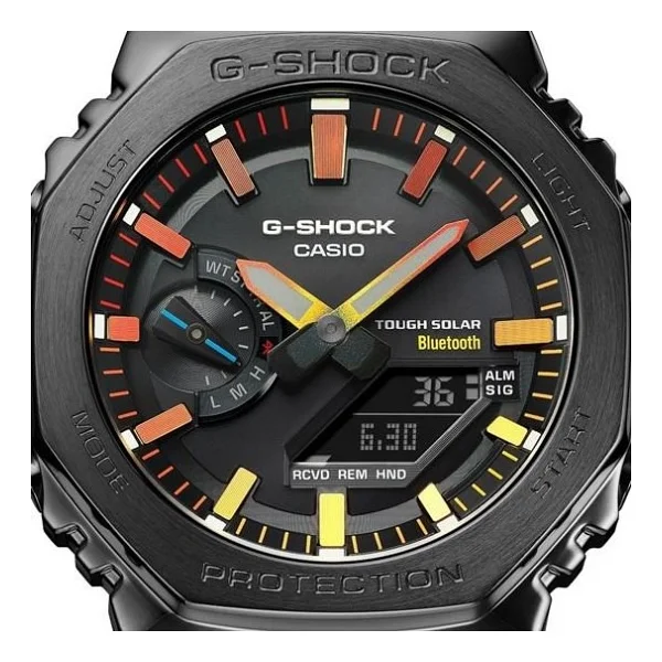 Casio G-Shock Full Metal GM-B2100BPC-1ADR Antrasit Erkek Kol Saati - Görsel 4