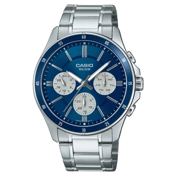 Casio Standart MTP-1374D-1A3VDF Çelik Kordon Siyah-Gri Erkek Kol Saati - Görsel 4