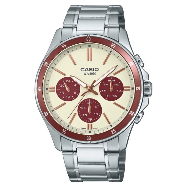 Casio Standart MTP-1374D-1A3VDF Çelik Kordon Siyah-Gri Erkek Kol Saati - Görsel 3