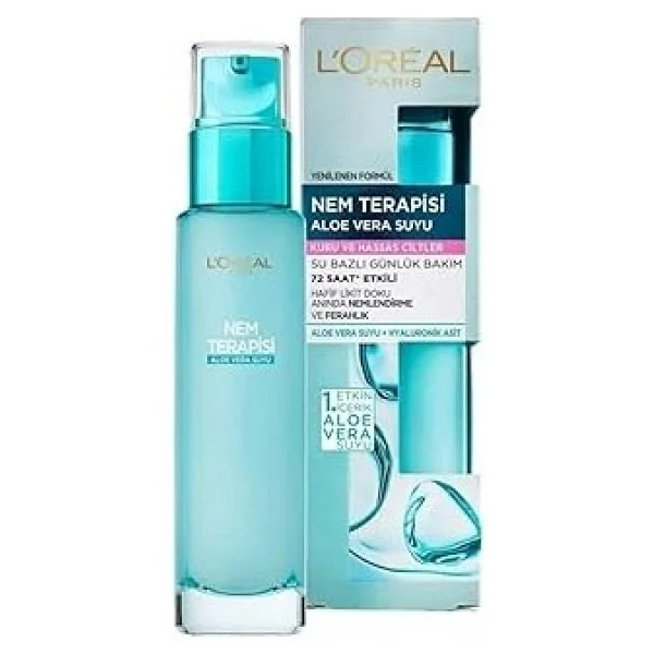 L'Oreal Paris Nem Terapisi Kuru ve Hassas Ciltler 70 ml Aloe Vera Suyu - Görsel 3