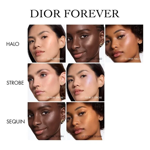 Dior Forever Glow Luminizer 04 Pink Strobe Highlighter - Görsel 2