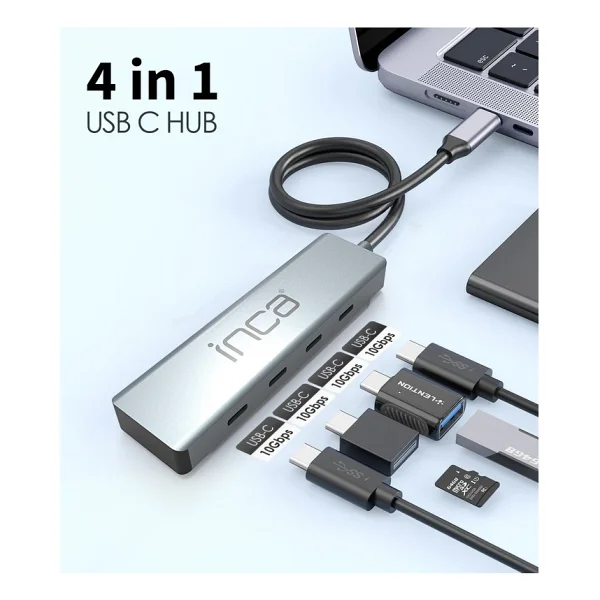 Inca ITPT-4TX Type-C USB Çoğaltıcı - Görsel 2