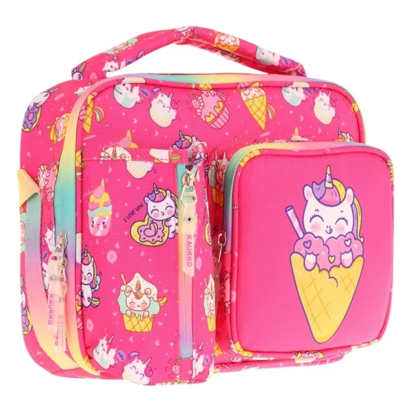 Kaukko Kids L7224 Leather Unicorn Beslenme Çantası - Görsel 10