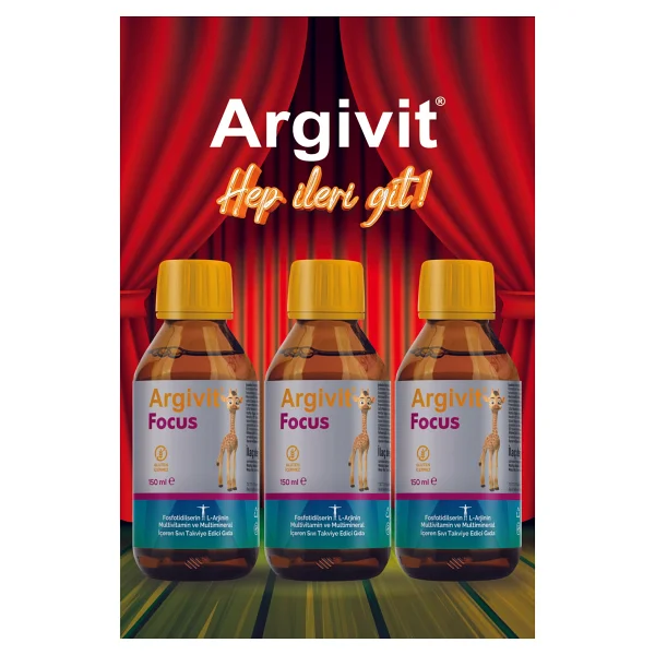 Argivit Focus Şurup 150 ml 3'lü - Görsel 6