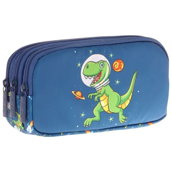 Kaukko L8252 Toys Dinosaur 3 Bölmeli Kalemlik - Görsel 2