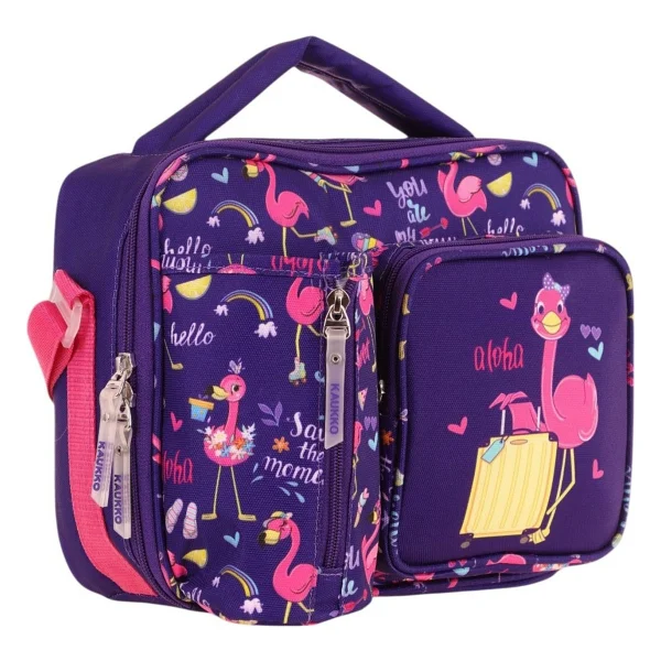 Kaukko Kids L7224 Leather Unicorn Beslenme Çantası - Görsel 6