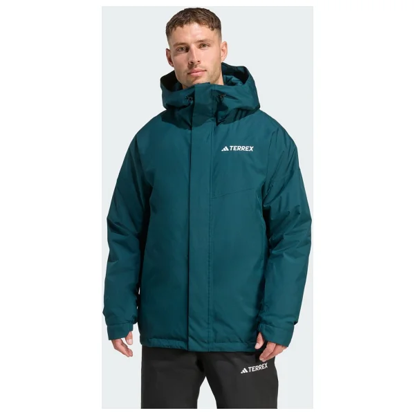 Adidas Terrex Multi 2L Rain.Rdy Insulated JN3101 Kapüşonlu Erkek Şişme Mont - Görsel 6