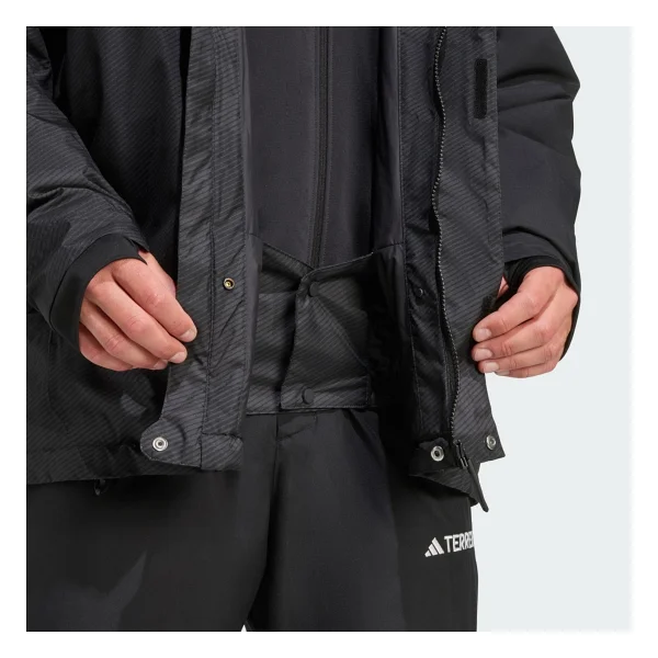 Adidas Terrex Multi 2L Rain.Rdy Insulated JN3101 Kapüşonlu Erkek Şişme Mont - Görsel 4
