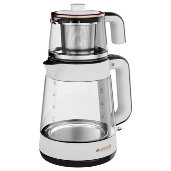Arçelik cm 6964 B Beyaz Çay Makinesi 1.8 L Cam Malzeme ile Hızlı Demleme Özelliği - Görsel 7