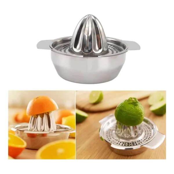 Paslanmaz Çelik Limon ve Nar Sıkacağı - Garantili - Orijinal ambalajında - Görsel 6