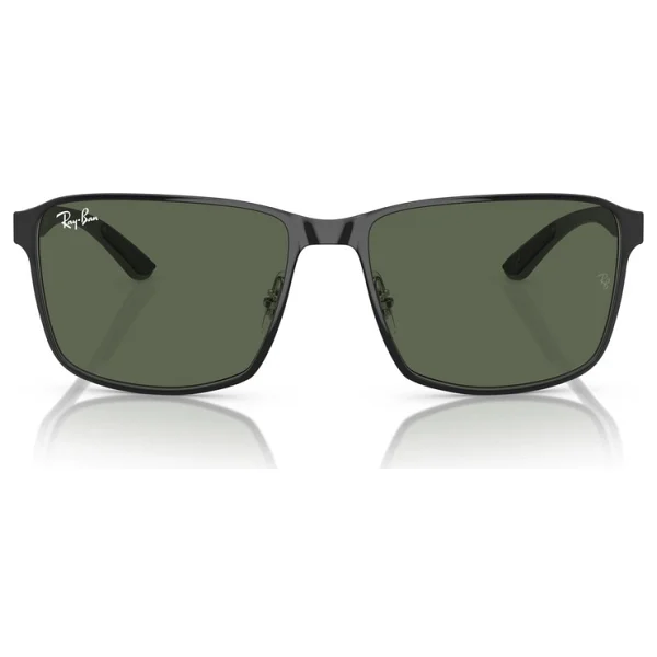 Ray-Ban 3721 914471 Black/Silver-Dark Green Güneş Gözlüğü - Görsel 5