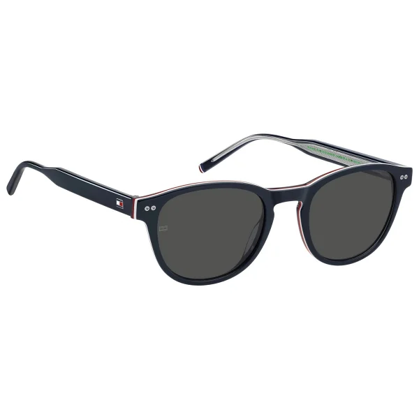 Tommy Hilfiger TH 2186/S PJP/IR Blue-Black Erkek Güneş Gözlüğü - Görsel 3