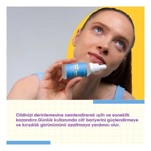 She Vec Hydra Back Baby Hyalüronik Asit B5 Vitamin Yüz Serumu 30 ml - Görsel 2
