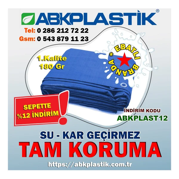 Şahlan Ebatlı Pvc Branda Gölgelik Su Geçirmez Çadır Branda Tente - 2 x 4 M - Görsel 5