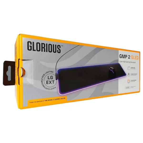 Glorious Gled Rgb Kumaş Oyuncu L Mousepad (Glo-Mp2-Gled-Le-B) - Siyah - Görsel 3