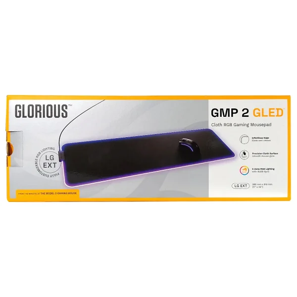 Glorious Gled Rgb Kumaş Oyuncu L Mousepad (Glo-Mp2-Gled-Le-B) - Siyah - Görsel 4