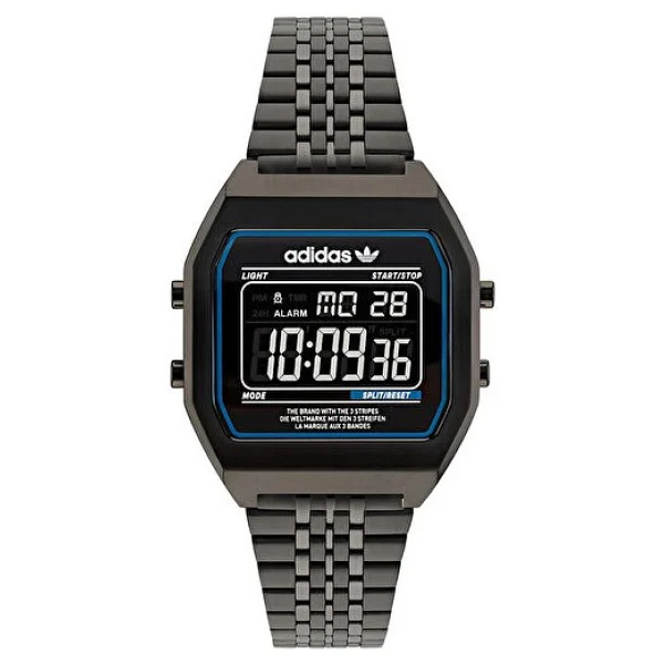 Adidas Digital Two ADAOST22073 Siyah Kol Saati - Görsel 2