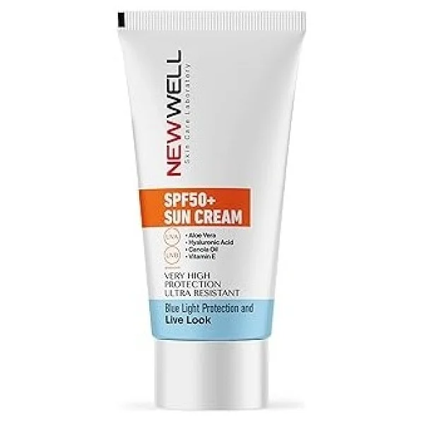 New Well Aloe Vera Yüksek Koruma 50 ml 3 Adet 50 Faktör Güneş Kremi - Görsel 3