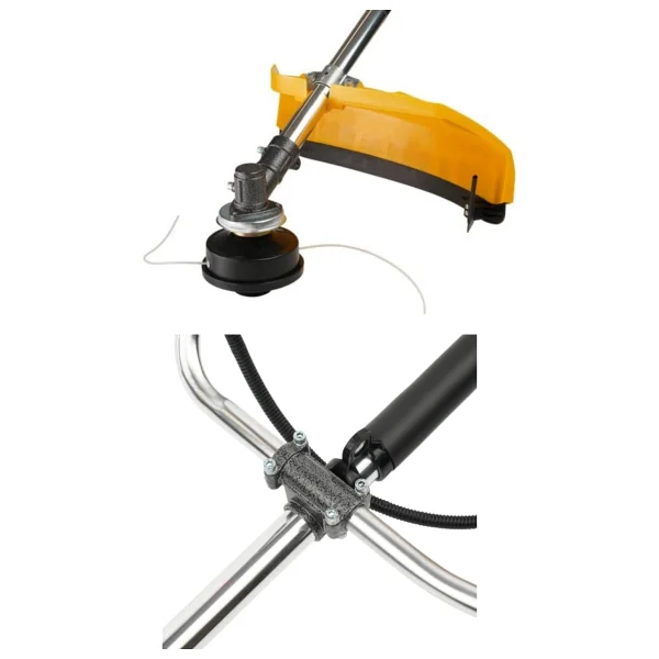 Rotor Profesyonel Yan Tırpan 2.1 HP Benzinli 52 cc, Ot Çalı Çim Biçme Makinası - Görsel 4