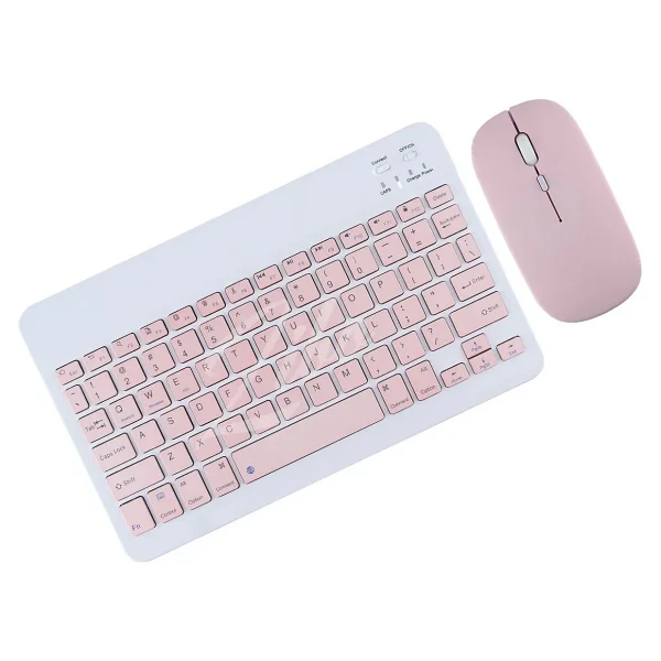 Honor Pad X8A Uyumlu Bluetooth Klavye Mouse Set - Beyaz - Görsel 2
